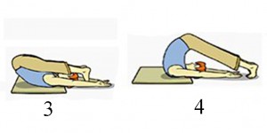 halasana step2