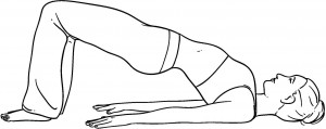 setu bandhasana step