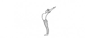 surya namaskar step11