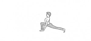 surya namaskar step4