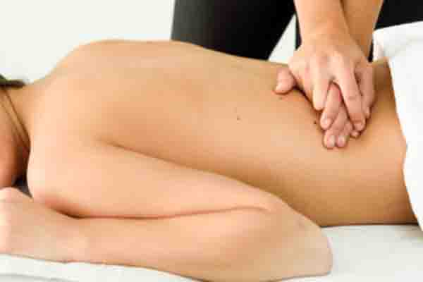 Reduce lower Back  Pain massage