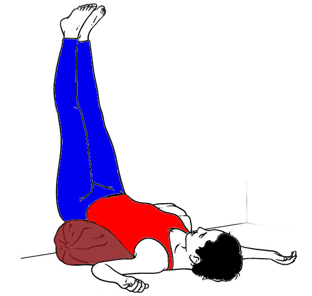 Viparita Karani: Legs Up the Wall Pose - Sarvyoga | yoga